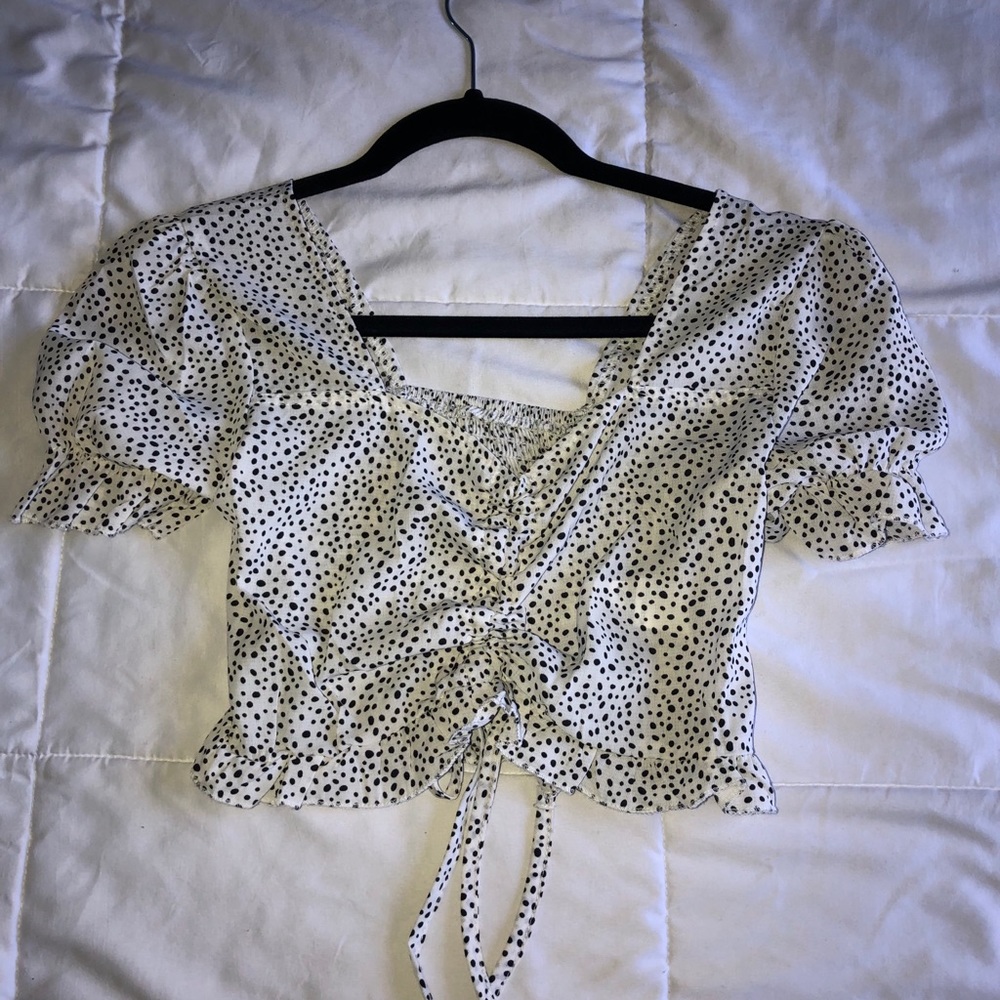 Brand New Shein Ruched Crop Top
